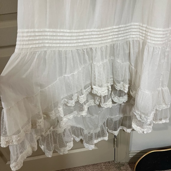 SOLD Free People Lace bottom midi dress - Picture 8 of 11